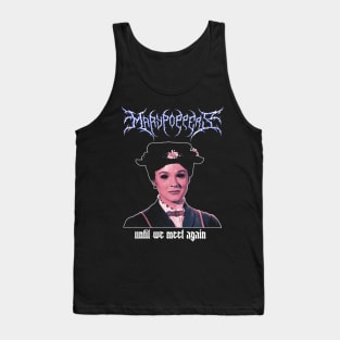 Mary Poppers Black Metal Tank Top